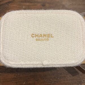 CHANEL Gold and White Holiday Gift Box
